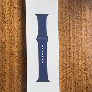 NEW! Never opened dark blue Apple Watch band